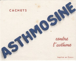 BUVARD  - Pharmacie - ASTHMOSINE - Contre L'asthme - Droguerías