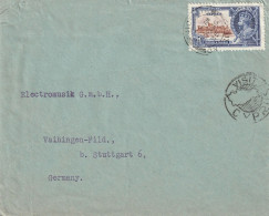 Chypre Lettre Pour L'Allemagne 1935 - Covers & Documents