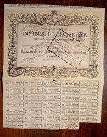ACTION  - Obligation De 200 FR. - Compagnie Générale OMNIBUS DE MARSEILLE 1880 - Verkehr & Transport