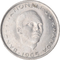 Monnaie, Rwanda, Franc, 1965 - Rwanda