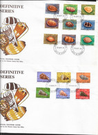 SAMOA  1978 Shells 	 FDC SET COMLETE - Samoa