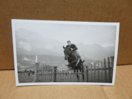 INNSBRUCK (Autriche) Carte Photo équitation Concours Hippique Saut Beau Plan - Innsbruck