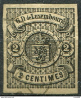 LUXEMBOURG - Y&T  N° 4 (o)...FAUX - 1859-1880 Armoiries