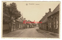 Knesselare Veldstraat Aalter Meetjesland Oude Postkaart (In Zeer Goede Staat) - Aalter