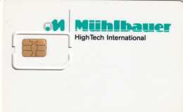 GERMANY - Muhlbauer GSM Demo Card - Autres & Non Classés