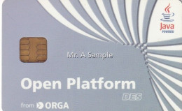 GERMANY - Open Platform, ORGA Demo Card - Altri & Non Classificati