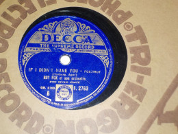 DISQUE 78 TOURS FOX TROT DE ROY FOX - 78 Rpm - Gramophone Records