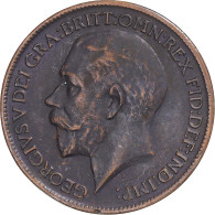 Monnaie, Grande-Bretagne, Farthing, 1912 - B. 1 Farthing