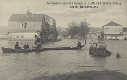 Luxembourg - Luxemburg - REMICH - HOCHWASSER ZWISCHEN REMICH A.d. MOSEL & STATION NENNIG Am 12.11.1910 - Remich