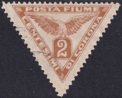 Fiume 1919 Sc P3 Sa E4 Newspaper Used Light Cancel - Fiume