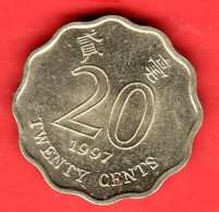 Hong Kong - 1997 - 20 Cents - QFDC/aUNC - Come Da Foto - Hongkong