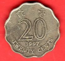 Hong Kong - 1997 - 20 Cents - SPL/XF - Come Da Foto - Hongkong