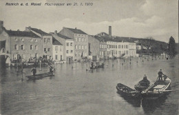 Luxembourg - Luxemburg - REMICH -  HOCHWASSER IN REMICH A.d. MOSEL Am  21.01.1910 - Remich