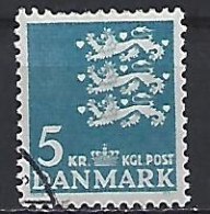 Denmark 1946-69  3 Lions (o) Mi.291y - Gebraucht