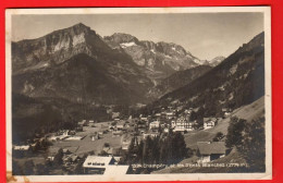 XZJ-01 Champéry Et Dents Blanches. Cachet Militaire  Soc. Graphique 1924 - Champéry