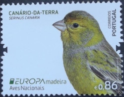 Madeira    Europa  Cept   Nationale Vögel   2019    ** - 2019