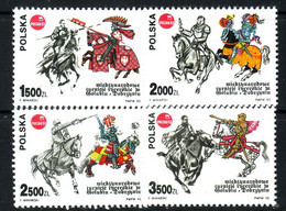 POLAND 1993 MICHEL NO 3439-3442  MNH - Nuevos