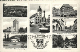 41271176 Mosbach Baden Rathaus Brunnen Schwimmbad Mosbach - Mosbach