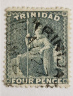 TRINIDAD - De 1876 - Four Pence - N°29 - Oblitéré - Trinidad & Tobago (1962-...)