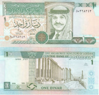 Jordan 1 Dinar 1996 P-29 UNC - Jordanie