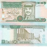 Jordan 1 Dinar 2001 P-29 UNC - Jordania