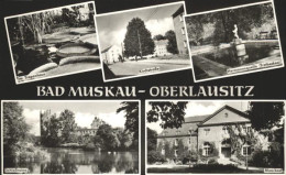 41270839 Bad Muskau Oberlausitz Hermannsquelle Tropenhaus Schlossruine Moorbad B - Bad Muskau