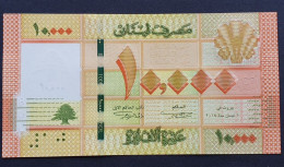 Billete De Banco De LIBANO - 10000 Livres, 2014  Sin Cursar - Líbano
