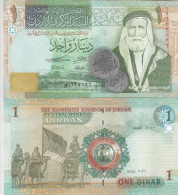 Jordan 1 Dinar 2021 P-34 UNC - Jordanië