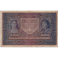 Pologne, 5000 Marek, 1920, 1920-02-07, KM:31, B - Pologne