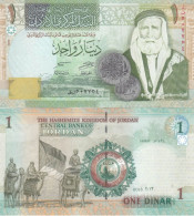 Jordan 1 Dinar 2013 P-34 UNC - Jordan