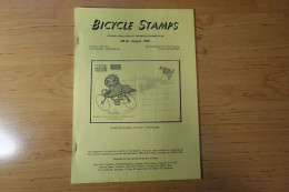 Bicycle Stamps Publication BS 40, August 2002 Velo Bicyclette Fahrrad - Engels