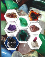 Luxemburg 2023  Mineralen Minerals  2     Sheetlet     Postfris/mnh/neuf - Ungebraucht