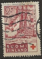 Finlande N°190 Croix Rouge (ref.2) - Usados