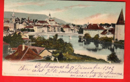 XZJ-20  Solothurn Soleure   Pionier. Gelaufen 1902 - Soleure