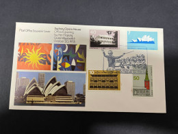 30-1-2024 (2 X 44) Australia FDC  - 1973 - Sydey Opera House (2 Covers) - FDC