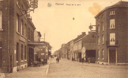 BELGIQUE - Hannut - Place De La Gare - Carte Postale Ancienne - Hannut