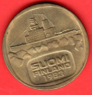 Finlandia - Suomi Finland - 1983- 5 Markkaa - SPL/XF - Come Da Foto - Finlande