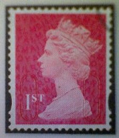 Great Britain, Scott #MH426, Used(o), 2021, Machin: Queen Elizabeth II, 1st, Royal Mail Red - Machins