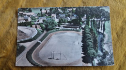CPSM STADE STADIUM GORRON MAYENNE EN AVION AU DESSUS DE  LAPIE 1961 - Stades