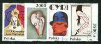 POLAND 1992 MICHEL NO: 3405-3408 USED - Usati