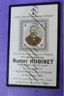 Rupert HUBINET Epoux Alida BOULANGER Wattignies-la-Victoire 1901 D59 France Nord - Décès