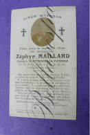 Zéphir MAILLARD Wattignies-la-Victoire  D59 Nord 1899 - Décès