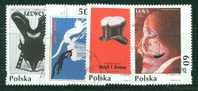 POLAND 1997 MICHEL No: 3678-3681 USED - Oblitérés