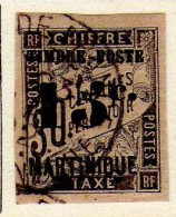 Martinique - (1891) - Timbre Taxe Des Colonies Surcharge 15 C. Sur 30 C.  Oblit - Used Stamps