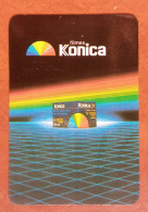 Calendrier De Poche KONICA 1987 - Petit Format : 1981-90