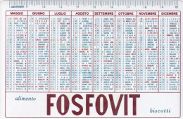 Calendarietto - Alimento Fosfovit Biscotti - Siracusa - Anno 1966 - Petit Format : 1961-70