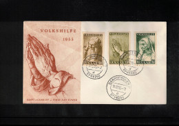 Saar 1955 Albrecht Duerer Paintings  FDC - FDC