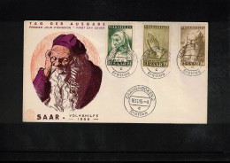 Saar 1955 Albrecht Duerer Paintings  FDC - FDC