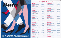Calendarietto - Bata - Il Piacere Di Camminare - Anno 1967 - Petit Format : 1961-70