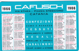 Calendarietto - Caflisch - Catania -anno 1966 - Formato Piccolo : 1961-70